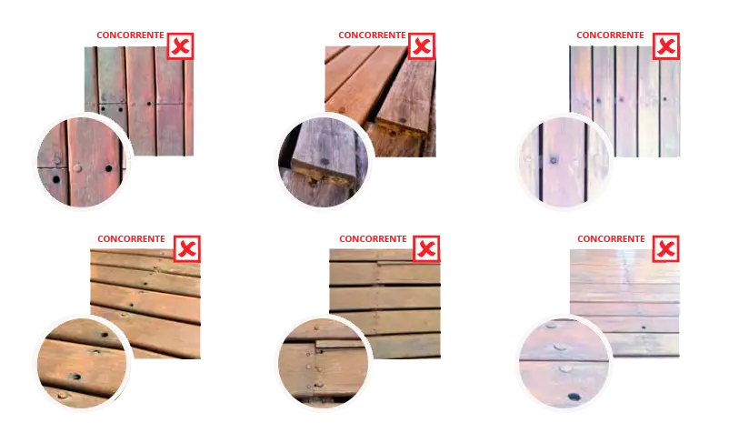 Métido correto de fixar deck de madeira