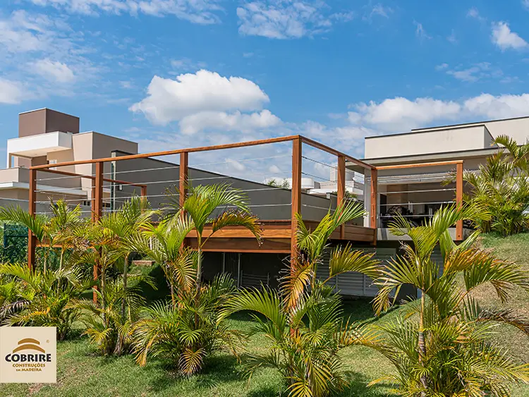 deck de madeira