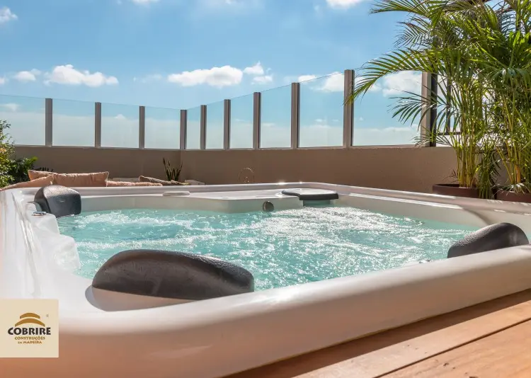 hidro-spa para área de lazer