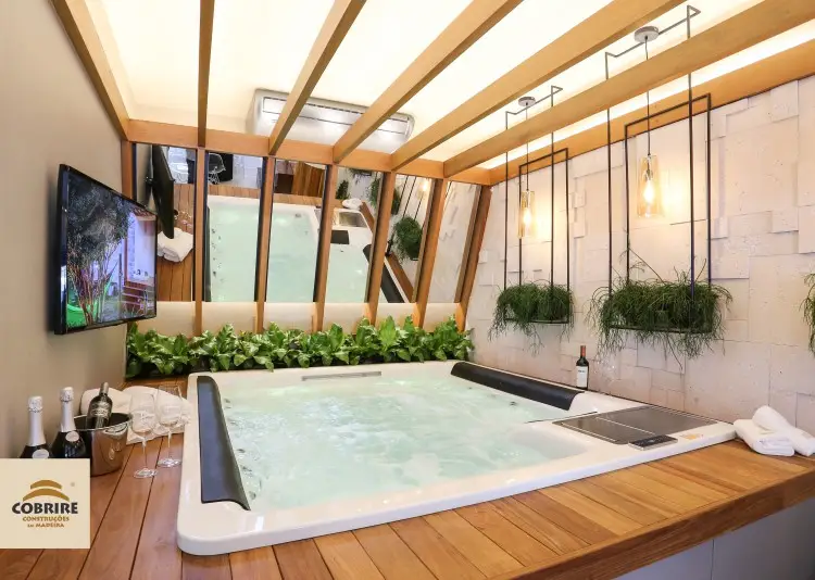 hidro-spa para área de lazer